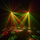 Efekt drite Light4Me Octaled, 3 në 1, LED RGBWA, lazer i kuq dhe jeshil, i zi
