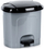 Kosh mbeturinash me pedal Bigbuy Home, plastik, 3 l, gri