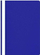 Dosje dokumentesh Donau A4, paketim 10 copë, blu navy