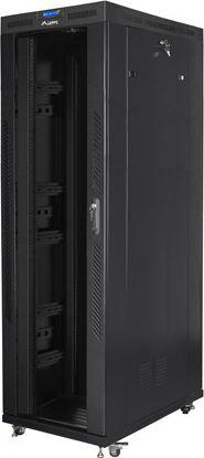 Raft rrjeti Lanberg Standing Cabinet FF01-8242-12BL, 19" 42U, 800kg, i zi