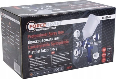 Пиштол за боја FORCEKRAFT, млазница 1.4 mm, резервоар 600 ml