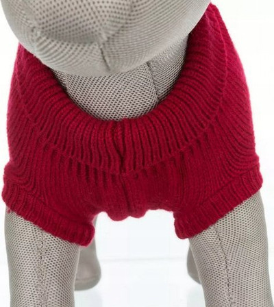 Triko për qen Kraftika Kenton XS, 24 cm, e kuqe