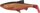 Karrem për peshkim Savage Gear 3D LB River Roach Paddletail 18cm 70g, Blood Belly, 2 copë