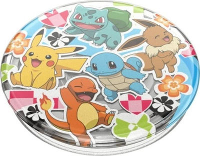 Grip telefoni PopSockets Pokemon Translucent, me mbajtës kickstand, multicolor