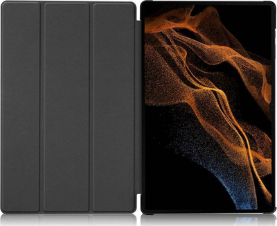 Kapak smart për tablet Samsung Galaxy Tab S8 Ultra 14.6", me qëndrim, i zi