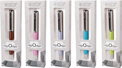 Stilolaps rollerball Cresco Reporter Pastel, me patron, me kuti