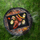 Tapet për skarë BBQ Tadar, set 3 copë, 33x40 cm, i zi