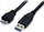 Kabllo USB StarTech.com, USB 3.0 A në Micro‑B, 0.5 m, e zezë