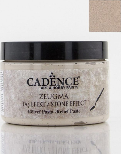 Структурна паста Cadence Zeugma ZE-103, ефект камен, 150ml, беж