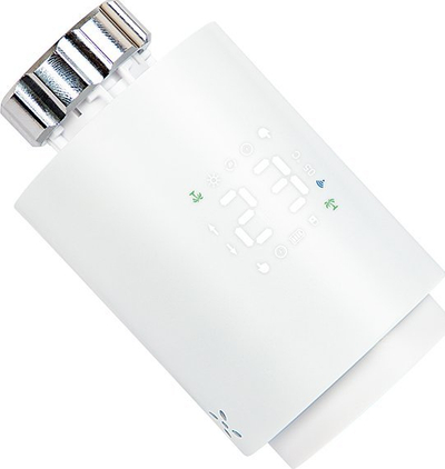 Kokë termostatike inteligjente Blow Zigbee Tuya, wireless, me aplikacion, e bardhë