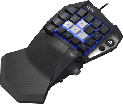 Tastierë gaming Hori PS5 Tactical Assault Commander, me kabllo, 3m, e zezë