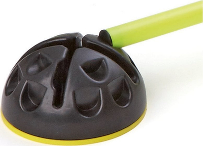 Bazë sportive Polanik PLO03, për shenjues 25mm, 375g, e verdhë