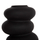 Dekor tavoline qeramike Rook Φ14x19Hcm (HM4628.02), zezë