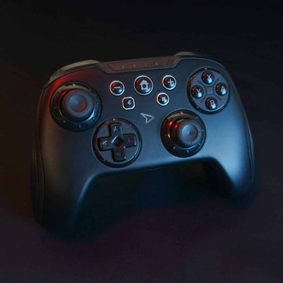 Gamepad Lexip X Crunchyroll Solo Leveling, PC Android Switch, pa kabëll, blu