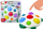 Lodër shqisore Lean Toys Silicone Pop Board, formë breshke, silikon, shumëngjyrëshe