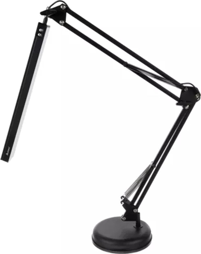 Llambë tavoline Izoxis 23503 2 në 1, LED, USB, e zezë