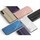 Mbulesë flip Clear View Case për Samsung Galaxy S23 Plus, PU, e zezë me shkëlqim