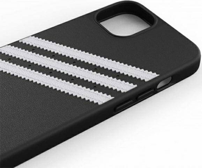 Mbulesë telefoni Adidas Molded Case për iPhone 13, me tre vija, e zezë
