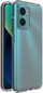 Kapak telefoni Hurtel Spring Case për Xiaomi Redmi 10, xhel transparent, kornizë me ngjyra, i zi