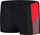 Rroba banje për çuna Speedo Dive Aquashorts, Endurance10, me kordon te beli, të zeza me të kuqe