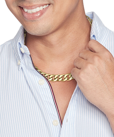 Qafore për meshkuj Tommy Hilfiger Wild 2790636, e artë
