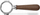 Portafilter pa fund Lelit PLA580W, 58mm, dorezë dru arre, inox