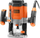 Frezë druri Black&amp;Decker KW1200EKA, 1200W, me 6 freza në set, portokalli me të zezë