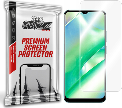 Xham mbrojtës hibrid GrizzGlass për Realme C33 2023, fleksibël, transparent