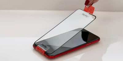 Xham mbrojtës MyScreen Diamond Glass Lite Edge, Full Glue, për Realme C65s, me kornizë të zezë