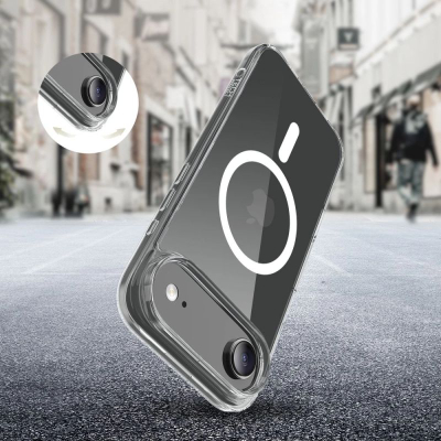 Kuti telefoni Tech-Protect FlexAir Hybrid MagSafe për iPhone 17 Pro, transparente