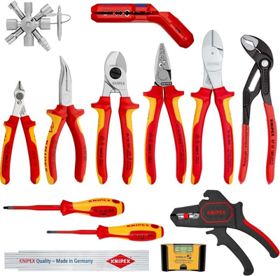 Set veglash elektrikësh Knipex 00 20 90 V02, 13 pjesë, i izoluar 1000V