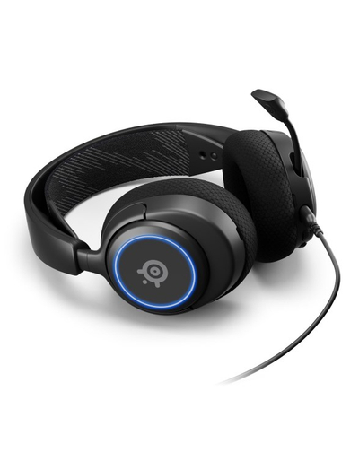 Kufje gaming SteelSeries Arctis Nova 3, 7.1 Surround, RGB, të zeza