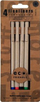 Set lapsa fineliner Eco Eco ECO FRIENDLY, 4 copë, shumëngjyrëshe