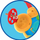 Lodër Montessori Clementoni Busy Baby Bear 17856, aktivitet shqisor, 12m+, e verdhë