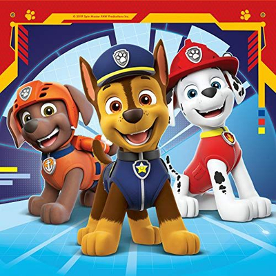 Set puzzle Ravensburger Paw Patrol, 3x49 copa, për kalamaj 5+