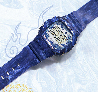 Orë digjitale Casio	G-SHOCK DW-5600BWP-2ER, e kaltër