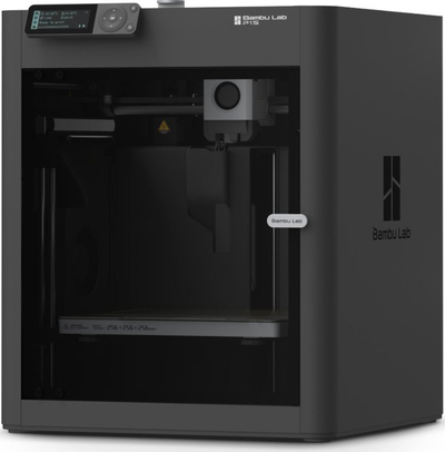 Printer 3D Bambu Lab P1S, trup i mbyllur, shpejtësi e madhe, gri