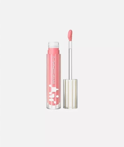 Lip gloss MAC Lipglass Air, Snobbish Pink, rozë