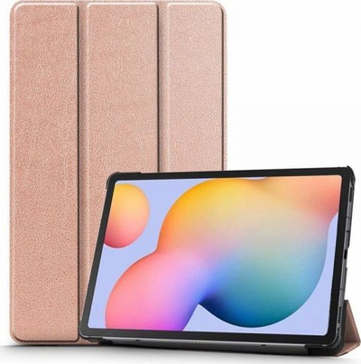 Këllëf Tech-Protect SmartCase për Galaxy Tab S6 Lite 10.4, rozë e artë