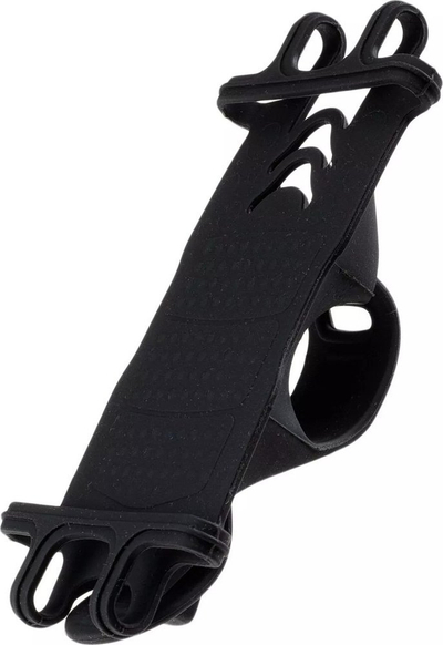 Mbajtëse telefoni Celios Phone Holder, silikon fleksibël, gjatësi e rregullueshme, e zezë