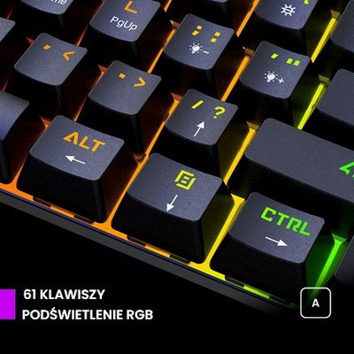 Tastierë Preyon Red All Claw Gateron Red, US, e zezë