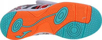 Këpucë futsalli Joma Evolution Jr 2302 IN, kalamaj, me velcro, nr 25, të bardha
