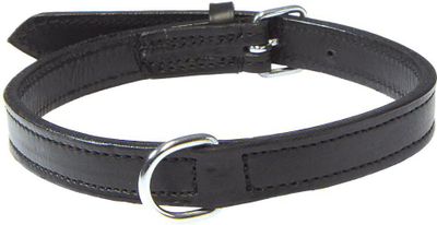 Qafore për qen Trixie Active XS S, lëkurë, 27–32 cm, e zezë