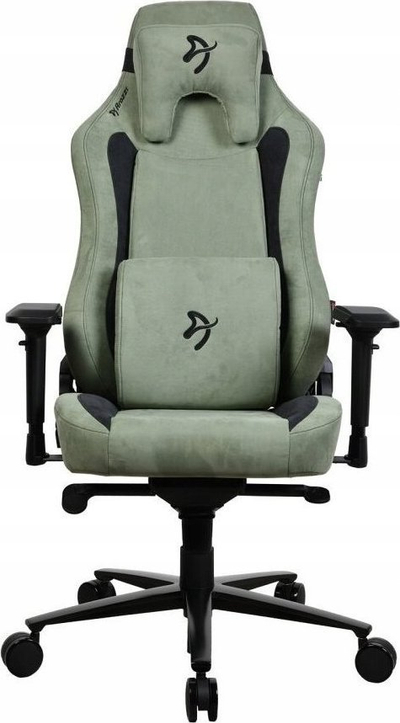 Karrige gaming Arozzi Vernazza Super Soft, deri 145 kg, mbështetëse 4D, jeshile