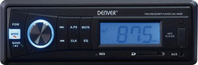 Radio për veturë Denver CAU-444BT, Bluetooth, USB SD AUX, e zezë
