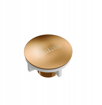 Капак за мијалник Алвеус Plug, 44mm, за отвор на мијалник, бакар PVD