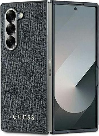 Kuti telefoni Guess 4G Charm, Galaxy Z Fold 6, me varëse, gri