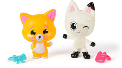 Set figurina lodrash Spin Master Gabby's Dollhouse Pandy Paws dhe Chumsley, 2 aksesorë, shumëngjyrëshe