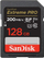 Kartë memorie SanDisk SDXC, 128GB, Extreme Pro 200/90 MB/s, V30, UHS-I U3