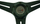 Timon sportiv MTuning Steering Wheel Pro 350mm, offset 20mm, karbon i kuq